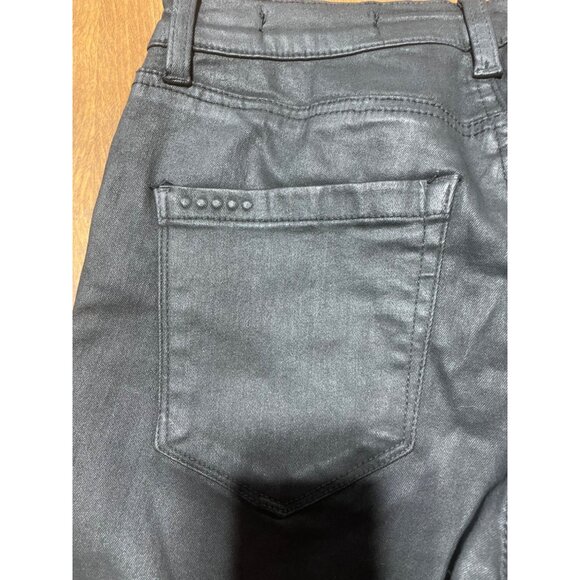 BlankNYC SPARTACUS THE GREAT JONES High Rise Skinny Black Button Fly Jeans 27 - Picture 12 of 12